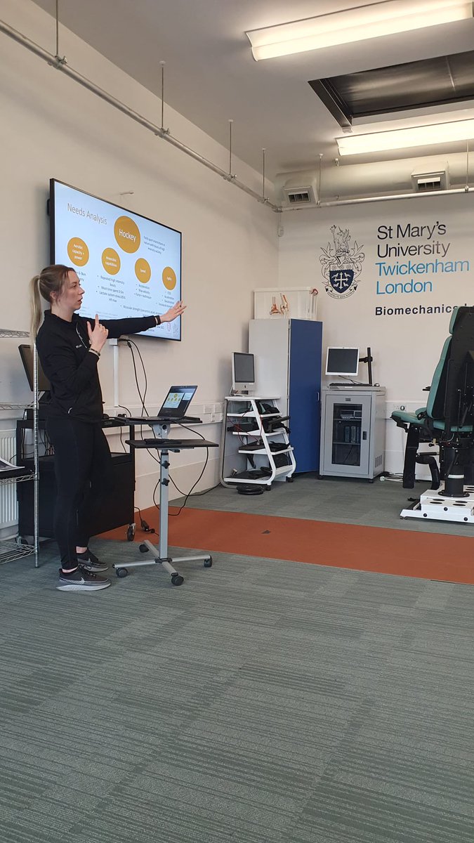 Thank you @LDawsonSportSci for having me at St Mary’s University to present on the Applied Sports Science module. Nice throw back stepping back into the lab!