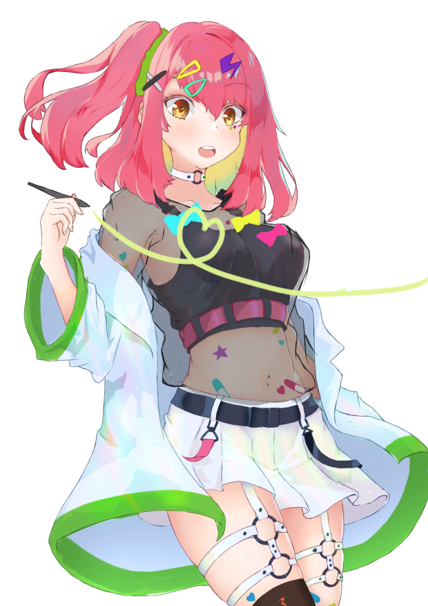 「#かなたの絵便り #大人のイラスト部  部誌用に描いたイラストの全体図」|つなのイラスト
