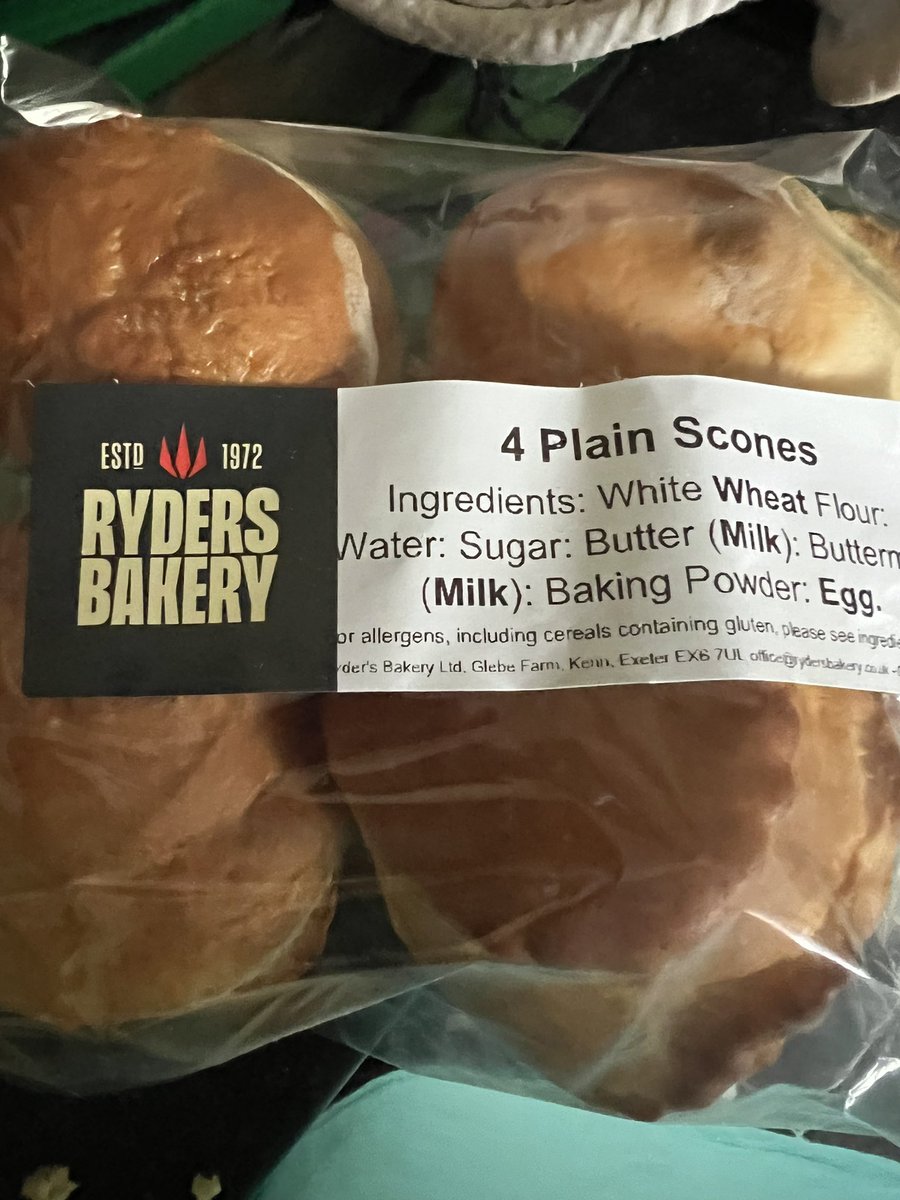TracyAnn37's tweet photo. The most awful scones I’ve ever had ordered from @devonheavenuk consistency more like bread and tasteless very disappointed ruined mum and my coronation afternoon tea thanks for that they don’t say they don’t o bake their own scones https://t.co/AIq5BdvfCj