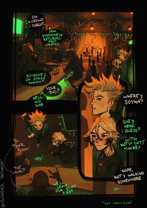 hi! it's my Birthday so you can gift me a RT hehe   I'm happy to announce that my Comic "Before24" is now available to read! I just finish my first "zero" chapter  #before24comic