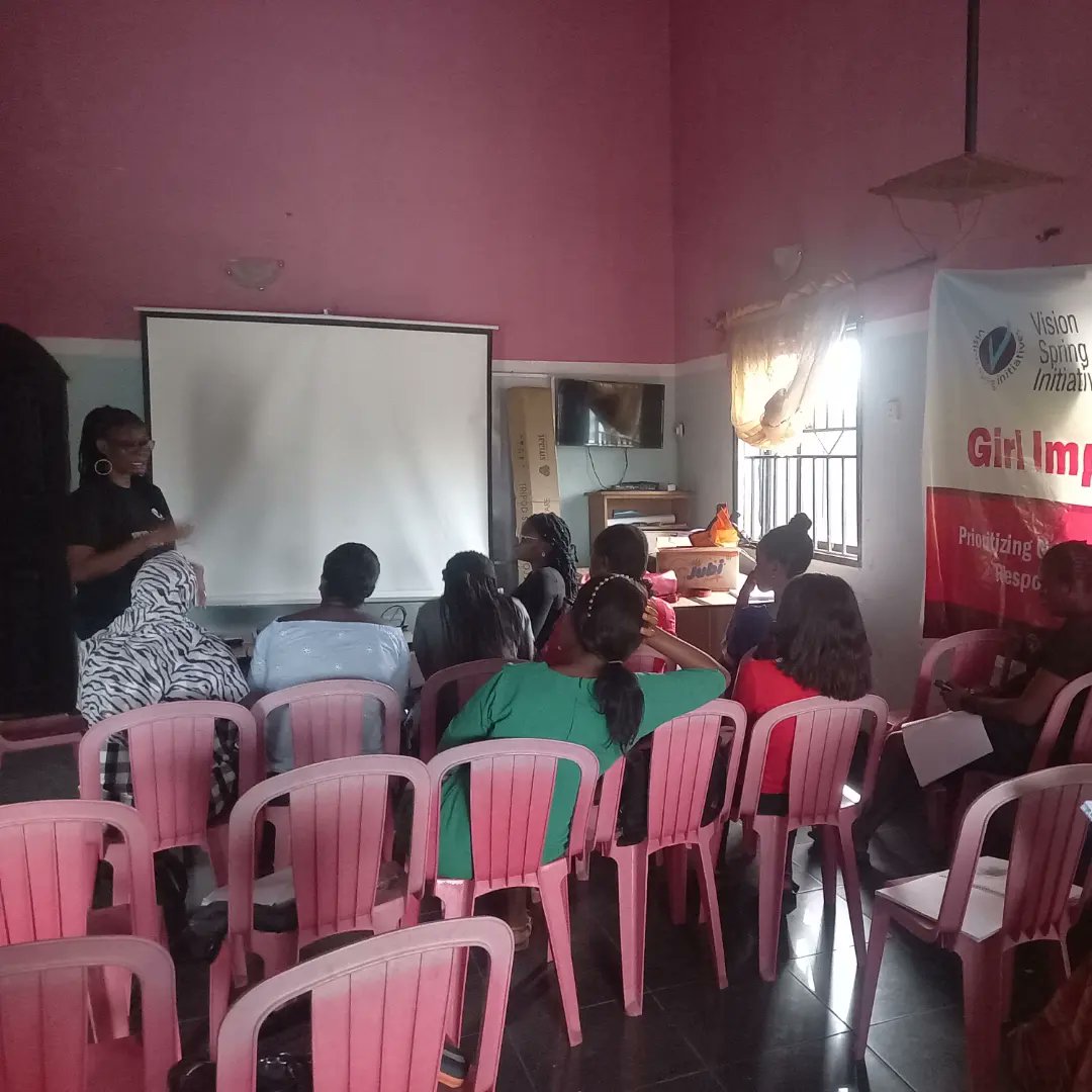 VSI_ng's tweet photo. On the second day of our #Girlimpact Training of Trainers, we continued to equip our volunteers with the necessary knowledge and skills to effectively teach and engage with young adolescents. The day was filled with insightful discussions on important topics such as Gender-based https://t.co/SAbxJew7eY