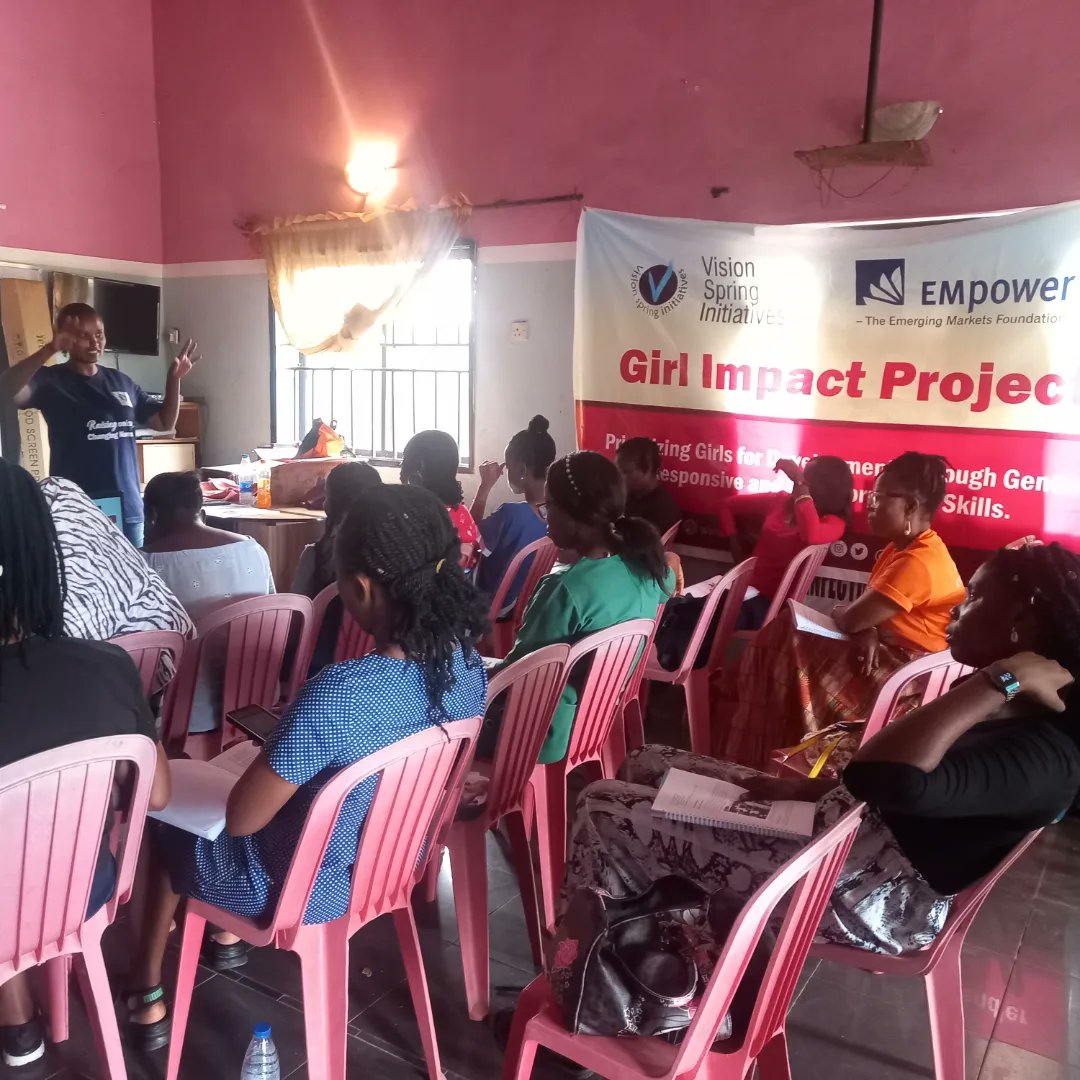 VSI_ng's tweet photo. On the second day of our #Girlimpact Training of Trainers, we continued to equip our volunteers with the necessary knowledge and skills to effectively teach and engage with young adolescents. The day was filled with insightful discussions on important topics such as Gender-based https://t.co/SAbxJew7eY