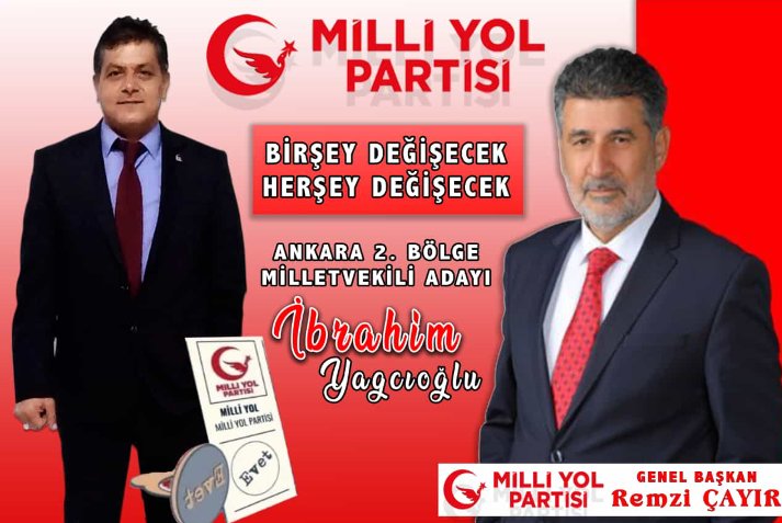 Sarayda Değil ; Sahada Siyaset
Bir Şey Değişecek
Her Şey Değişecek !
#SecimHepimizin #SecimBizimGelecekBizim 
#SecimeDoğru #Secim2023 
#SecimdenDilegim 
#milliyolpartisiEVET