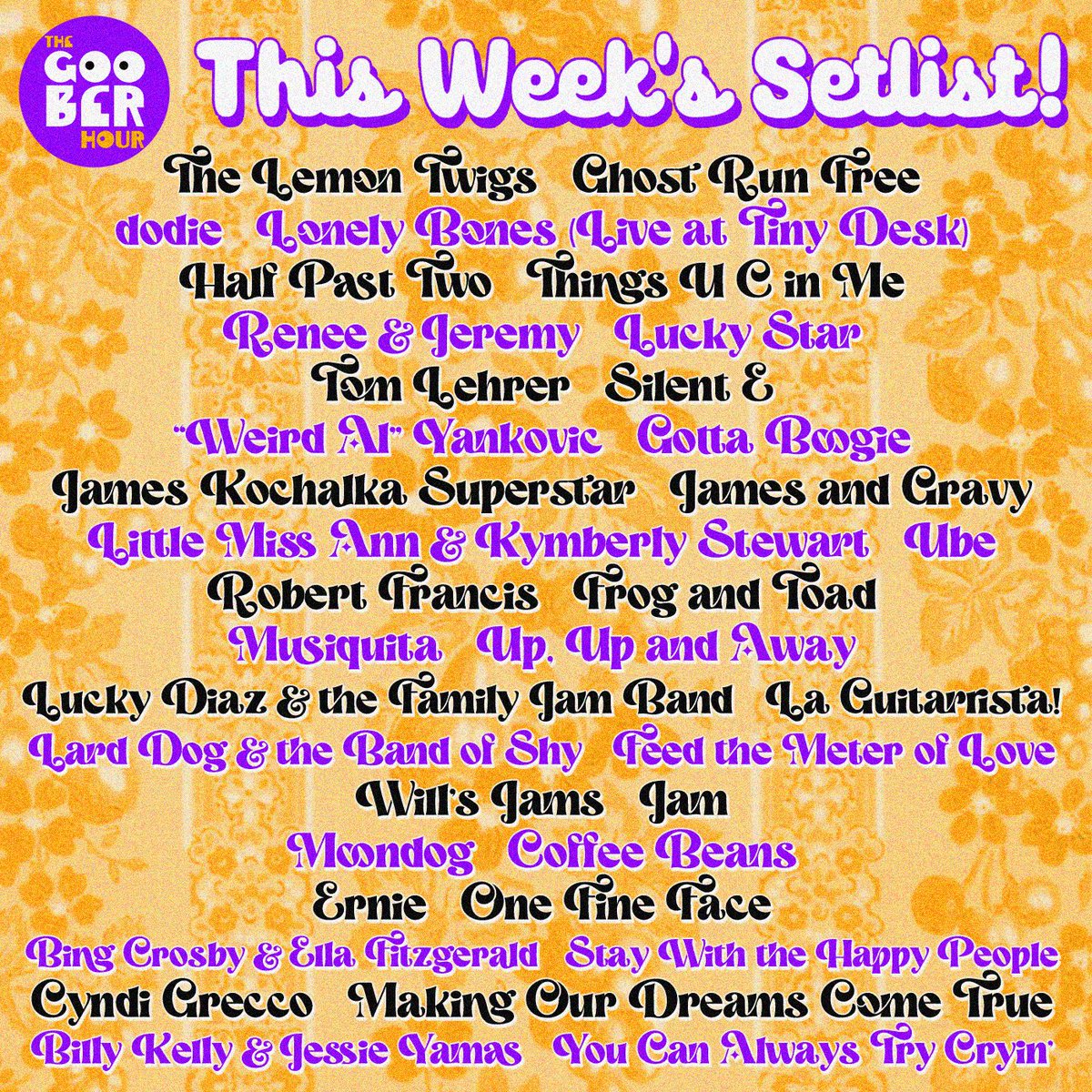 The Goober Hour tweet media