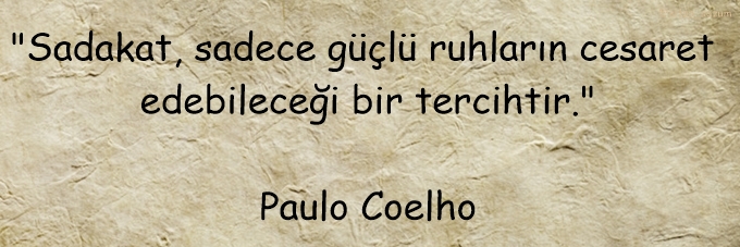 Paulo Coelho'dan doğru bir tesbit:
