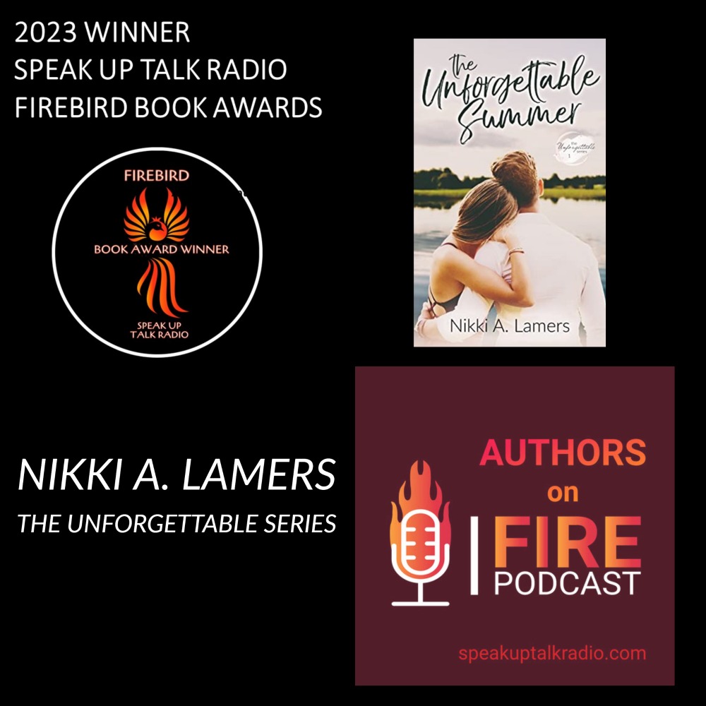 From the six-book Unforgettable Series to the Home Duet - we went from romance to adoption. <a href="/nikki_lamers/">Nikki Lamers</a>
❤️speakuptalkradio.com/nikki-lamers/❤️
Enjoy! #romancebooks #bookseries #authorinterview #Firebirdbookawards #recommendedreading