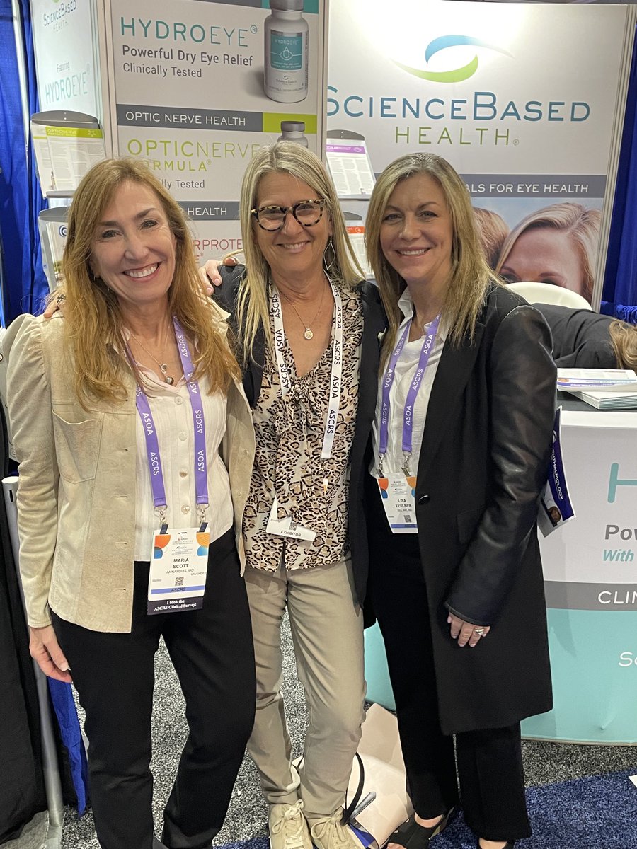 LaurenBLevine's tweet image. ⁦@LisaFeulner⁩ &amp;amp; Dr. Maria Scott in the house! ⁦@ASCRStweets⁩ ⁦@Healio_OSN⁩ ⁦@djmjspin⁩ ⁦@CathyEye⁩  ⁦@cataractMD⁩ ⁦@ParagMajmudarMD⁩ ⁦@Dryeyemaster⁩