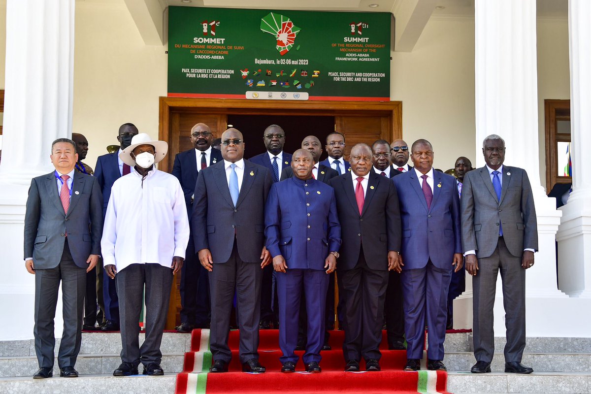 NatsAbubakar's tweet photo. "The problems of the region are well known and solvable. If we cooperate, there is no security problem we cannot defeat-H E Yoweri.K.Museveni during the 11th Regional summit in Burundi https://t.co/gLJE5NGp2D
