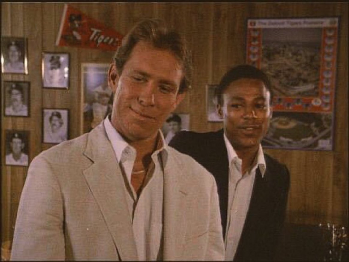 Super 70s Sports on X: And now a moment of appreciation for the glorious  time when Alan Trammell and Lou Whitaker guest starred on an episode of  Magnum, P.I.   /