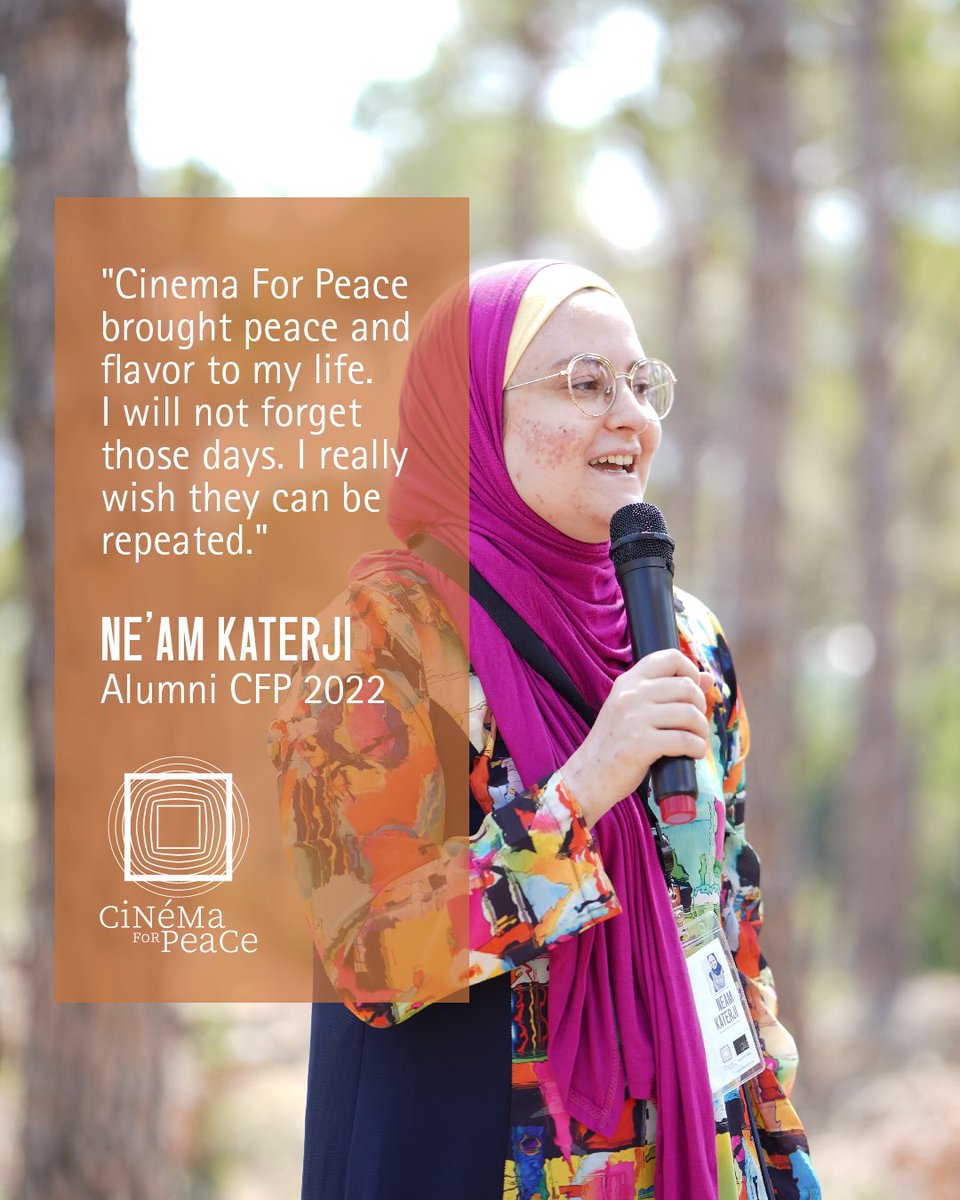 #CFP2023: Our Alumni are CHANGE-MAKERS 🌍 We are proud of our talented CFP alumni <a href="/neamk/">Buraq Erten</a> who dazzled us with her outstanding skills, creativity and commitment. 

Apply now and join us for an unforgettable experience.

Organized by: <a href="/BeirutFilmSoc/">Beirut Film Society</a>