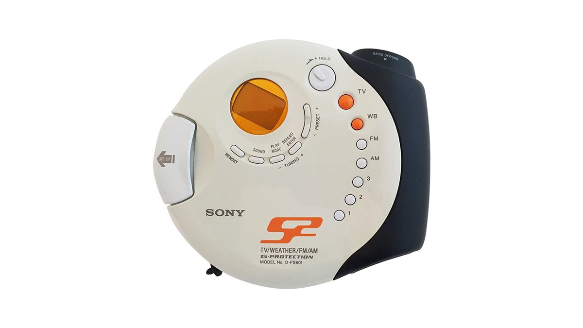 The Sony S2 Sports CD Walkman D-FS601, launched in 2002, is a