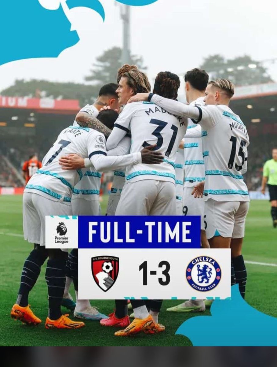 We are back on the winning ways. #CHEBOU #UpTheChels #KTBFFH #Chelsea