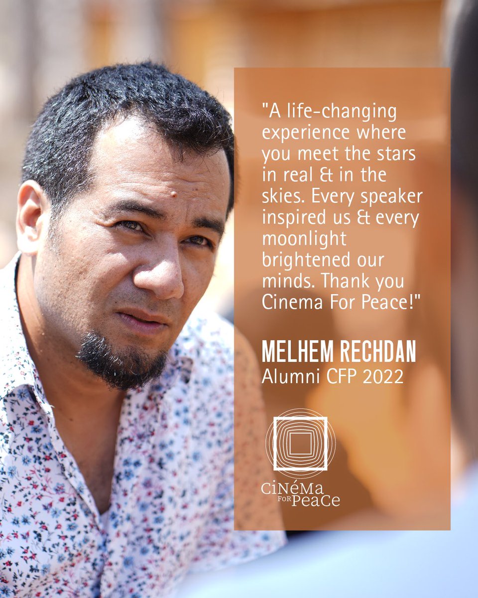 #CFP2023: Our Alumni are CHANGE-MAKERS 🌍  We are proud of our talented CFP alumni @melhemrechdan who dazzled us with his outstanding skills, creativity and commitment. 

Apply now and join us for an unforgettable experience.

Organized by: <a href="/BeirutFilmSoc/">Beirut Film Society</a>