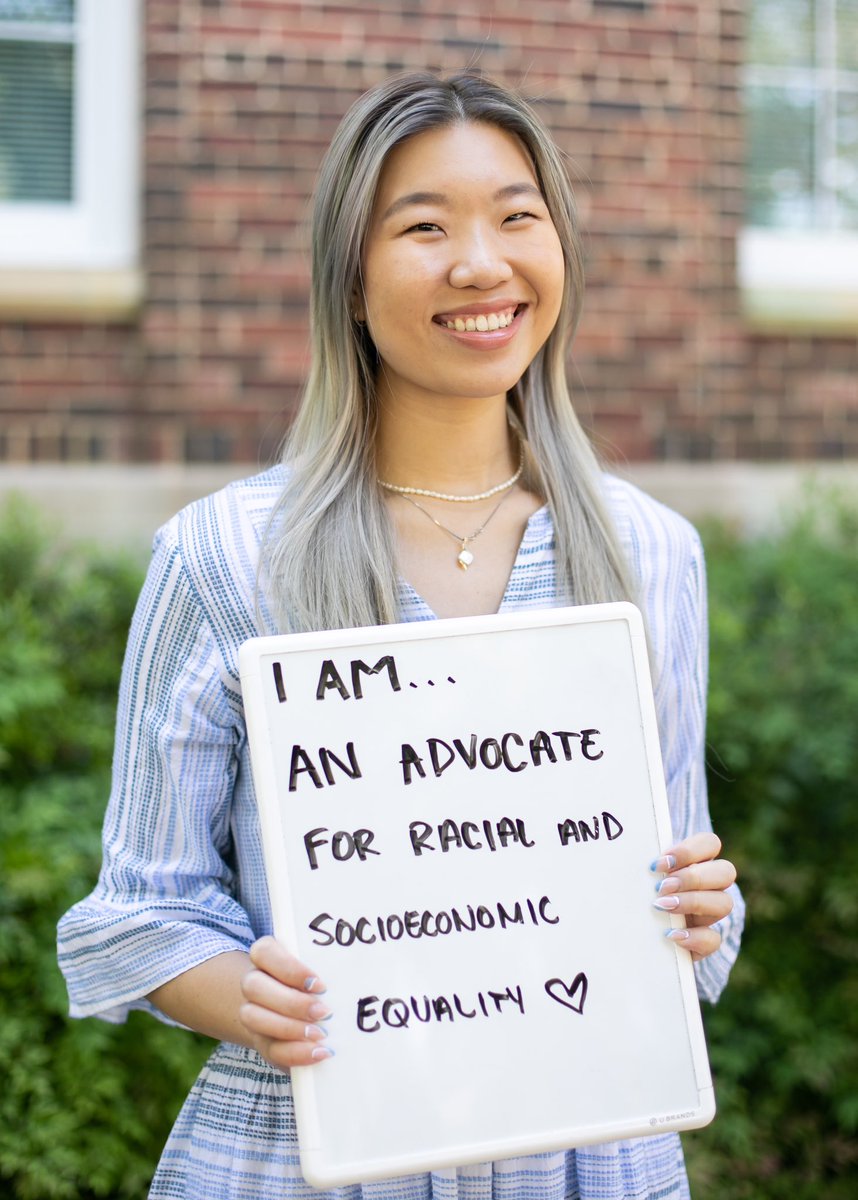 Let’s talk about Jo! Jo Lew is a Human Rights, Political Science, and Public Policy triple-major. 

Congratulations, Jo🤩
