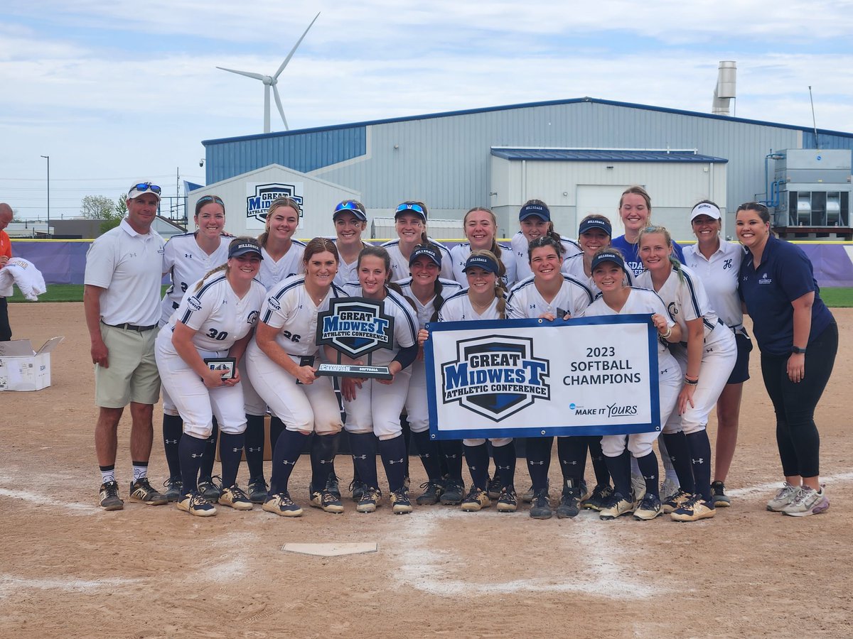 Hillsdale College Chargers (@hcchargers) on Twitter photo .<a href="/GreatMidwestAC/">Great Midwest</a> champs with the trophy! We'll see you in regionals! <a href="/HCSBCHARGERS/">Hillsdale College Softball</a> #chargeon .<a href="/GreatMidwestAC/">Great Midwest</a> champs with the trophy! We'll see you in regionals! <a href="/HCSBCHARGERS/">Hillsdale College Softball</a> #chargeon