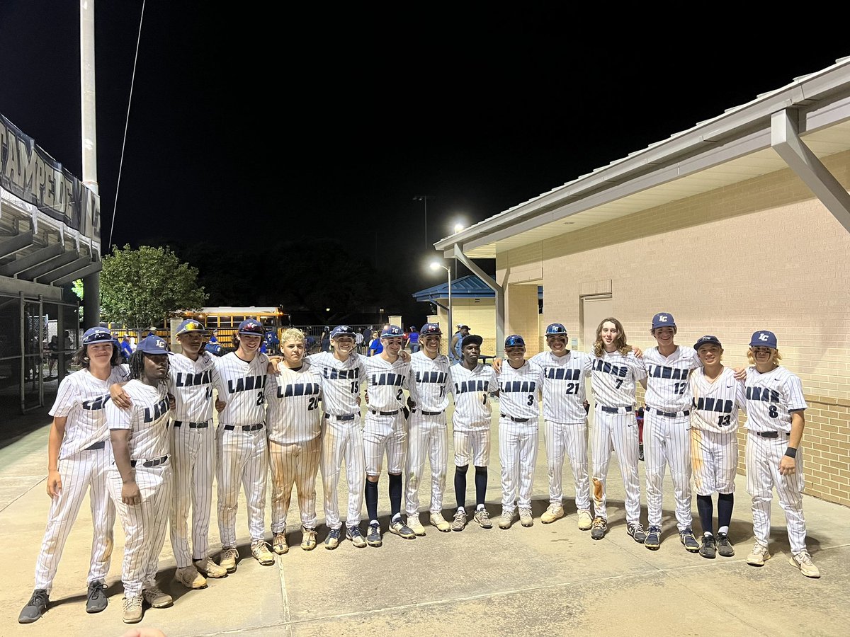 Lamar Consolidated Baseball tweet media