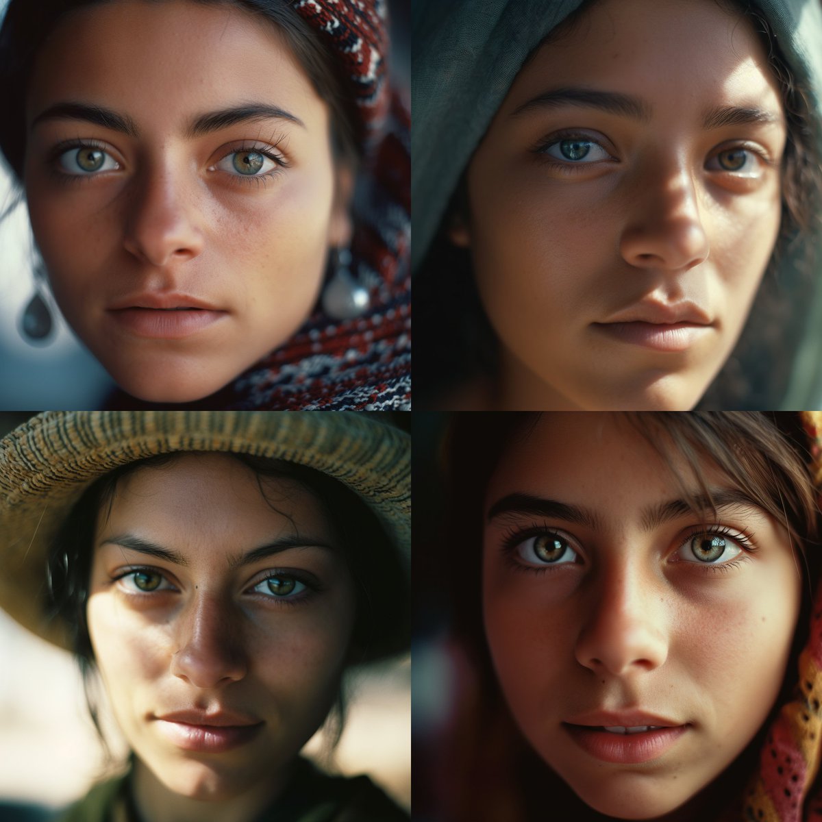 Promptfy_io's tweet photo. Look closer, these are NOT photographs! 🤯

📷 #Midjorney creates stunningly realistic portraits that challenge the way we perceive photography. Imagine the possibilities for someone with technical skills! What masterpieces could they create?

👉Prompt used in ALT 

#midjourneyv5 #AI #artificalintelligence #photography