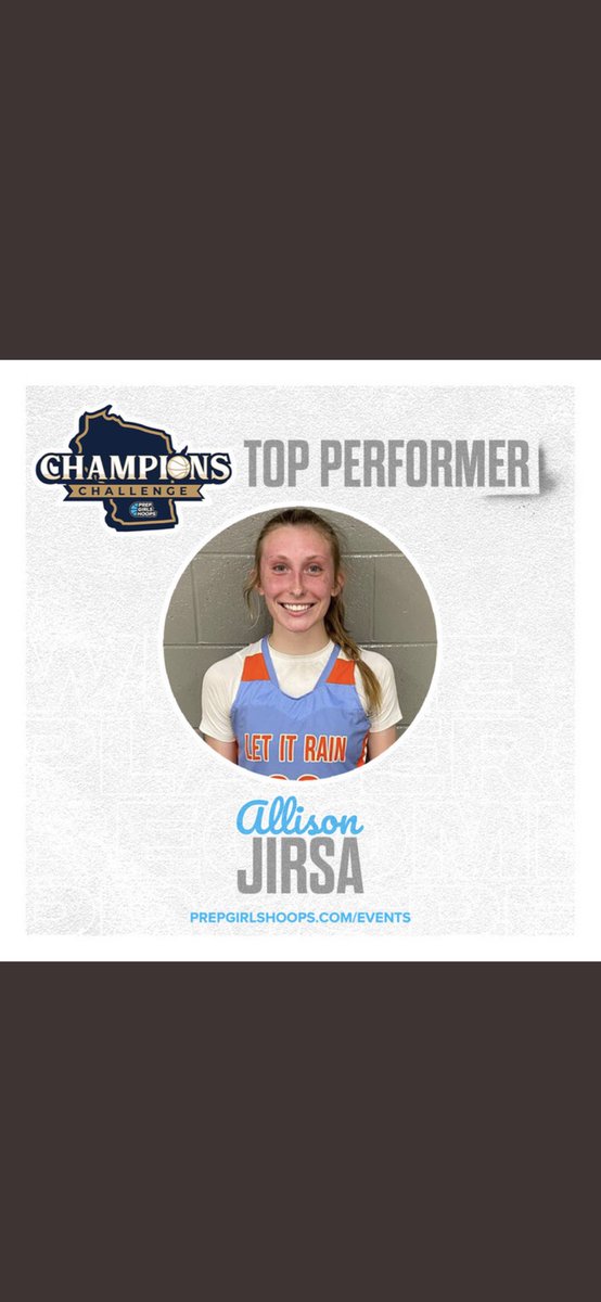 JirsaWendy's tweet photo. Keep putting in the work @allijirsa

@letitrain2026 @veronagirlsbb 🏀 https://t.co/VP27545RSq