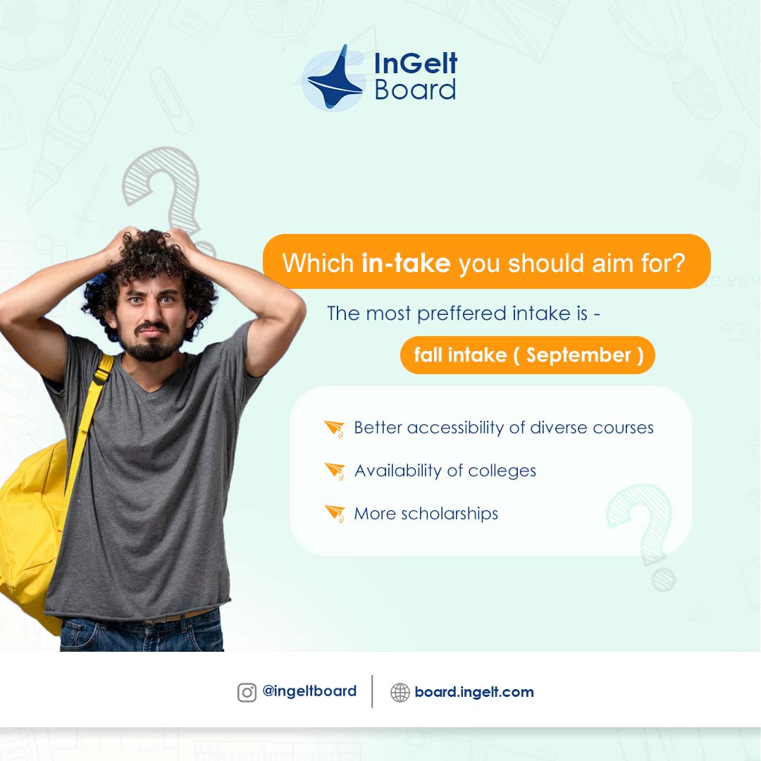 IGstudyabroad's tweet photo. Which intake you should aim for?
The most preferred intake is September.

#ielts #ieltspreparation #ieltsspeaking #ieltswriting #ieltsreading #ieltslistening #ieltsexam #ieltstest #ieltstips #ieltsclass #ieltscourse #ieltsprep #ieltsacademic #ieltstutor #ieltsgeneral https://t.co/nC2XeEBkbY
