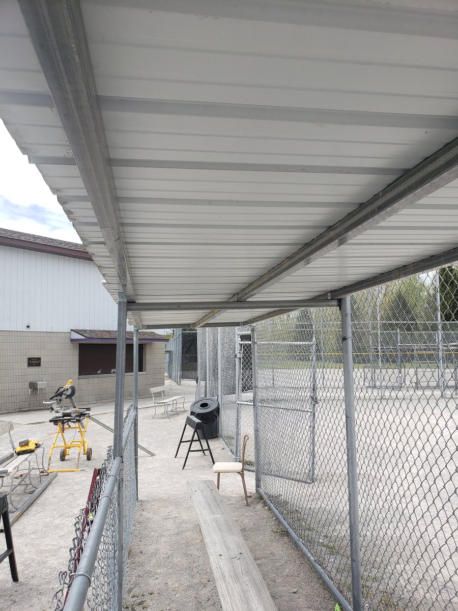 RecSwanton's tweet image. Thank you Coach Rico. The new dugout looks amazing