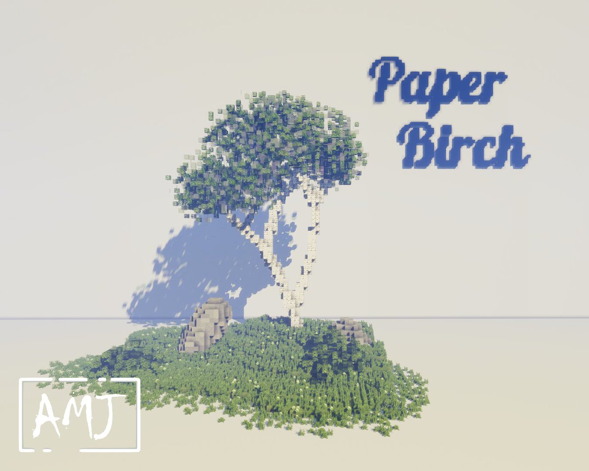 Fdeeees's tweet photo. Making a new species of tree every day for 30 days
(15/30): Paper Birch
#Minecraft #MinecraftTrees #CustomTrees https://t.co/Ow8501Rb3d