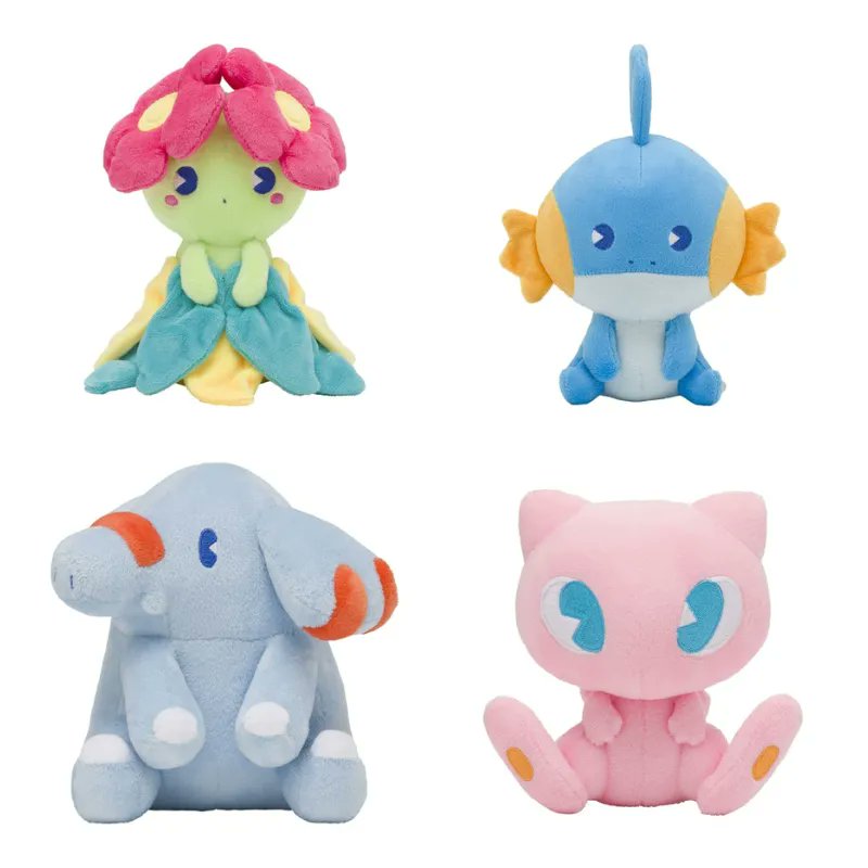 mecchaJP's tweet image. Pokémon Saiko Soda Plushies Phanpy, Bellossom, Mew and more. Check them out at the link below!
🛑buff.ly/424YP65
#Pokemon #Phanpy