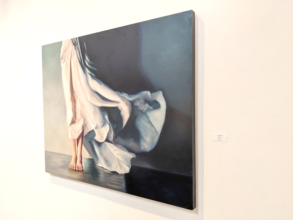 Installation view of "Storm" by Courtney Murphy
Oil on panel
48" x 60"

For inquiries and more information:
Email: lia@skidmorecontemporaryart.com
Call: 310-828-5070

#CourtneyMurphy #SkidmoreContemporary