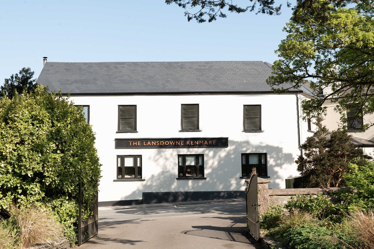 Love this aspect of The Lansdowne Kenmare from the entrance of our sister property <a href="/parkkenmare/">Park Hotel Kenmare</a>