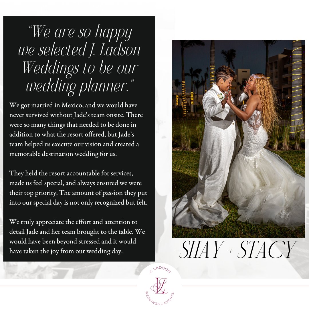 Thank you, Shay + Stacy, for these kind words. 🖤 This is exactly what drives us every single day.

We still have 2 spots open for our launch giveaway. If you’d like a day as special as Shay + Stacy, DM us with “launch giveaway” for more information. 🖤

#clienttestimonials #wed