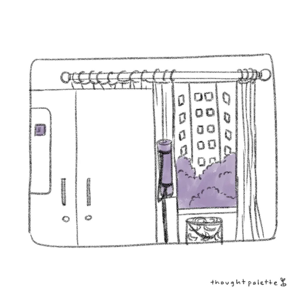 thoughtpalette's tweet photo. lonely lilac. 🪻 https://t.co/WB0wGMrpPW