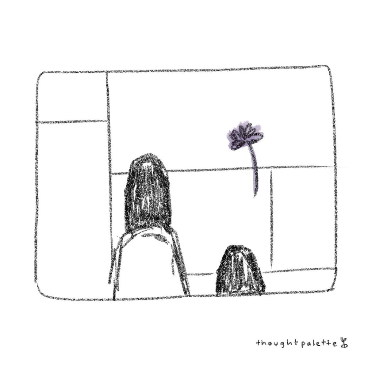 thoughtpalette's tweet photo. lonely lilac. 🪻 https://t.co/WB0wGMrpPW