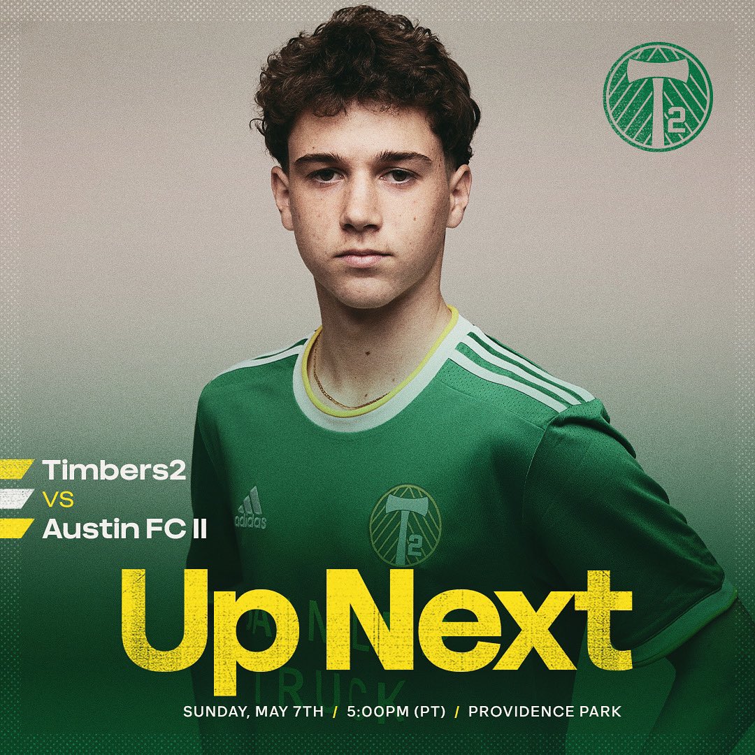 TimbersFC2's tweet photo. Tomorrow. 👀

🆚: @AustinFCII 
🕔: 5:00 pm
🏟️: Providence Park
🎟️: https://t.co/hTt2n8ehtm (FREE)
📺: https://t.co/trxpPb020r 

#RCTID https://t.co/gPDRo4fIZp