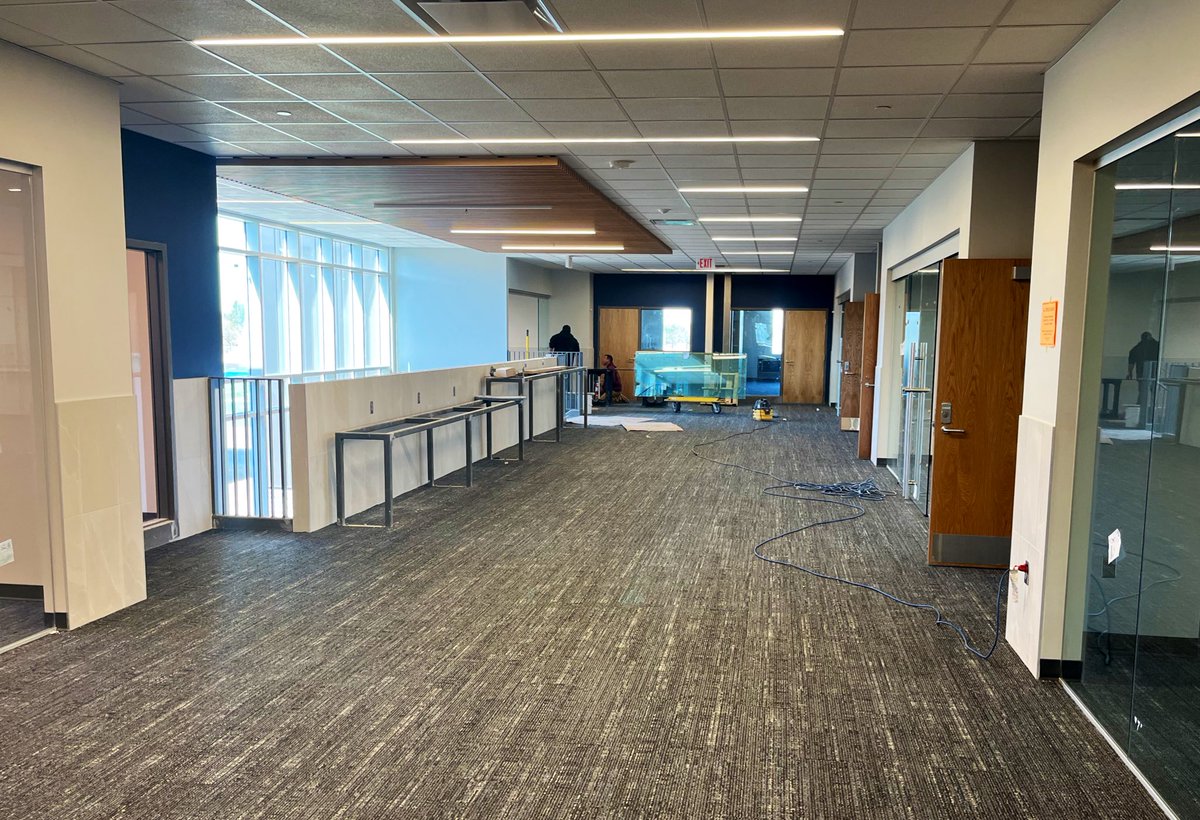 dvoce67's tweet photo. Progress on the new Mora HS.  Three months to go.  This is going to be a special place.  Go Mustangs. https://t.co/A58W04QOcR