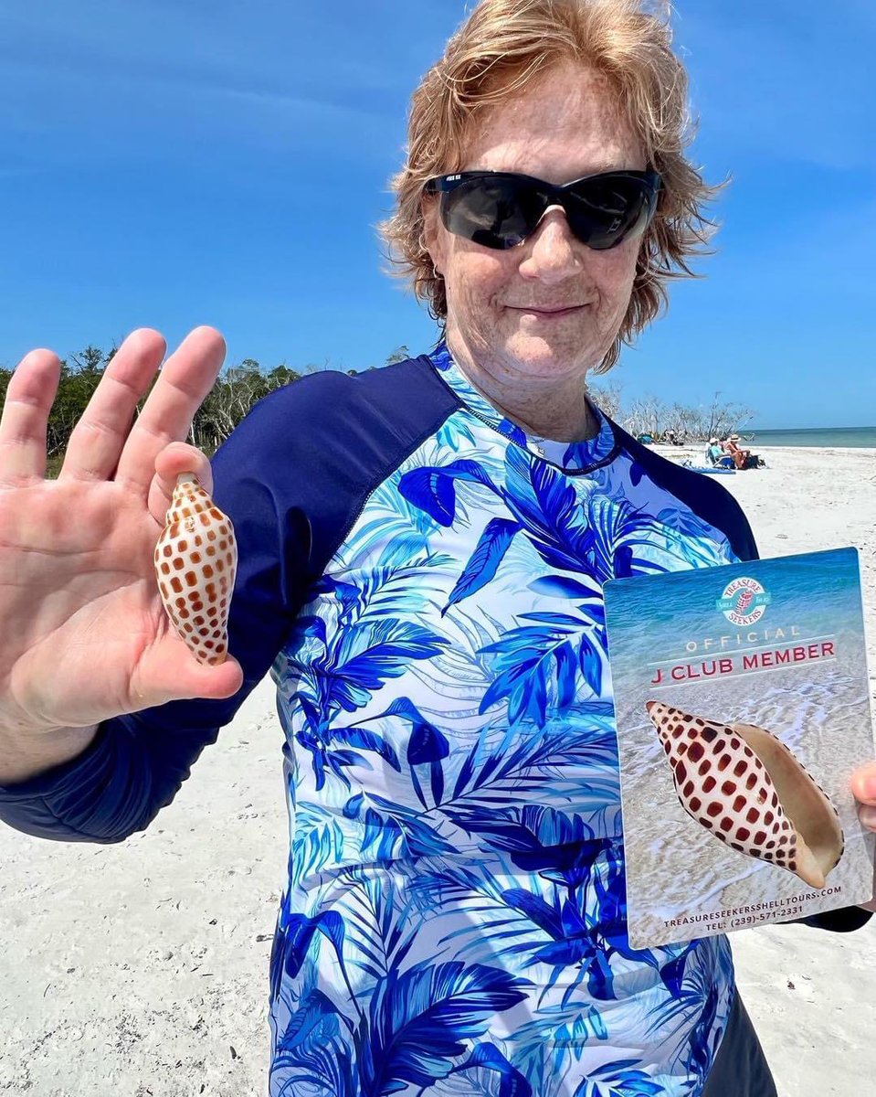 shelling_tours's tweet photo. Congratulations! Welcome to the J club!
#TreasureSeekersFL
#TreasureSeekersShellTours
#i_survived_kice_island
#Junonia
https://t.co/6w23Z2JM3R https://t.co/IHLJm1KX65