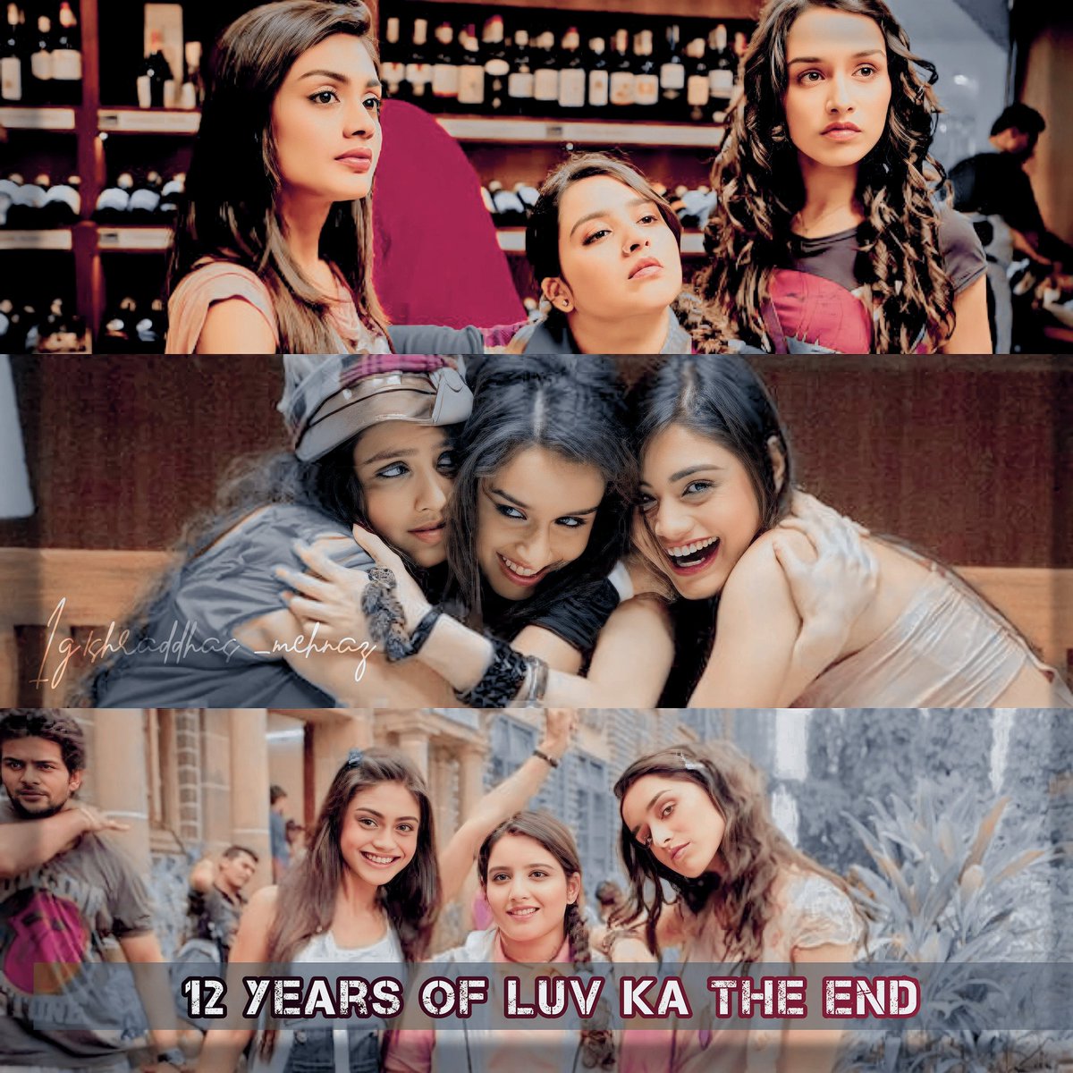 shraddhasmehnaz's tweet photo. 12 year's of luv ka the end 🥺❤️💖
Late post//:
#ShraddhaKapoor
#LuvKaTheEnd https://t.co/8rJSxgJnxo