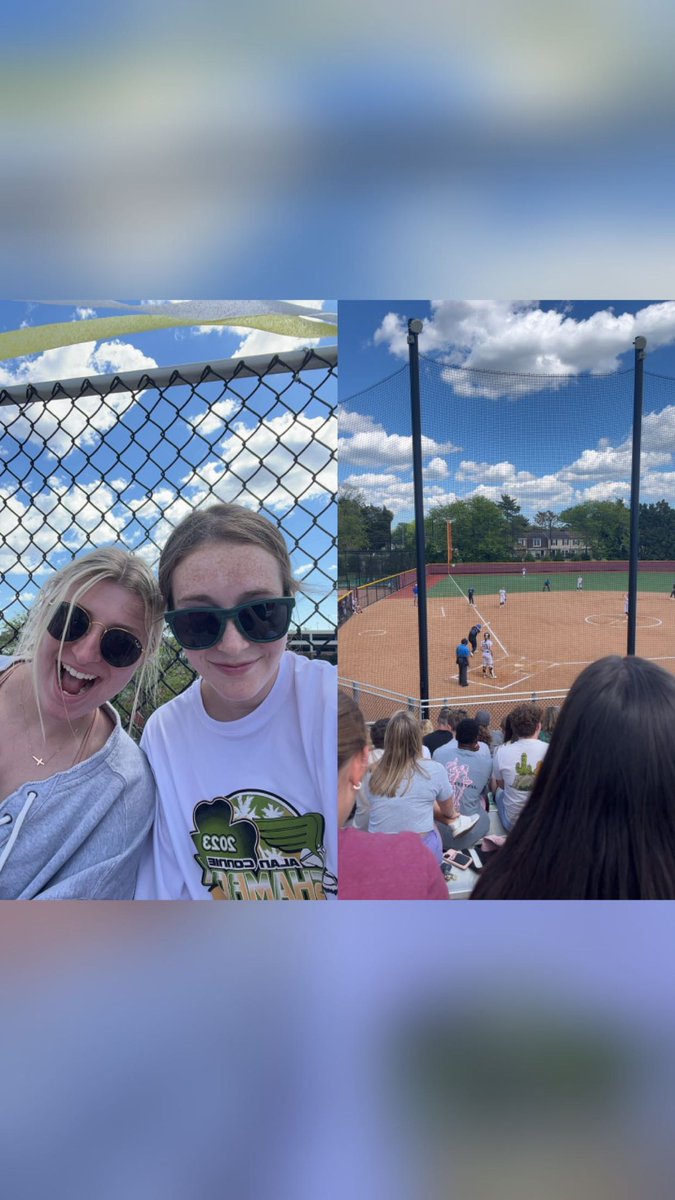 Kriddell2's tweet photo. Asynchronous assignment #10 - Getting some sun while supporting SU softball☀️ @dsp643 #PHED175 https://t.co/gDKtficrcf