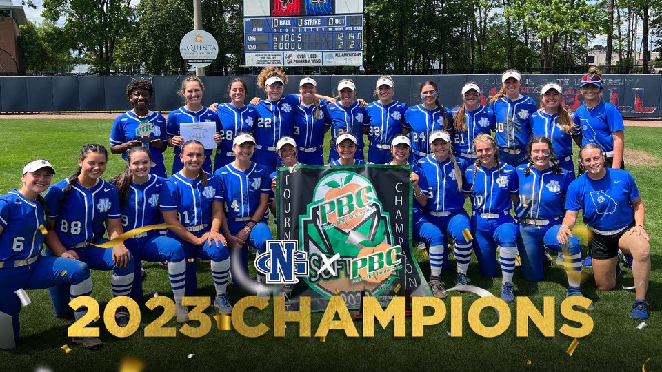 Bringing another one back to North Georgia❕ For the ninth straight season, we’re the PBC Tournament Champions🏆 #HawkEm | #PBCChampions