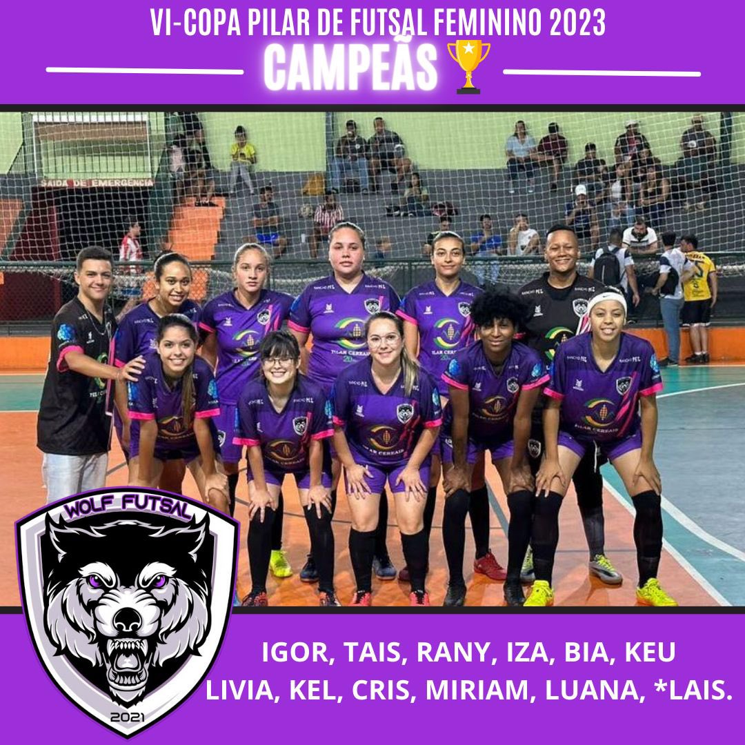 Wolf_Futsal's tweet photo. SOLTA O GRITO… É, CAMPEÃO! 🏆

 Nossa trajetória na competição se deu através de uma ótima campanha na fase de classificação, terminando como a melhor equipe entre as 5 participantes da Copa, nossas meninas garantiram a vaga para as semi-finais. https://t.co/M1qK7CWf82