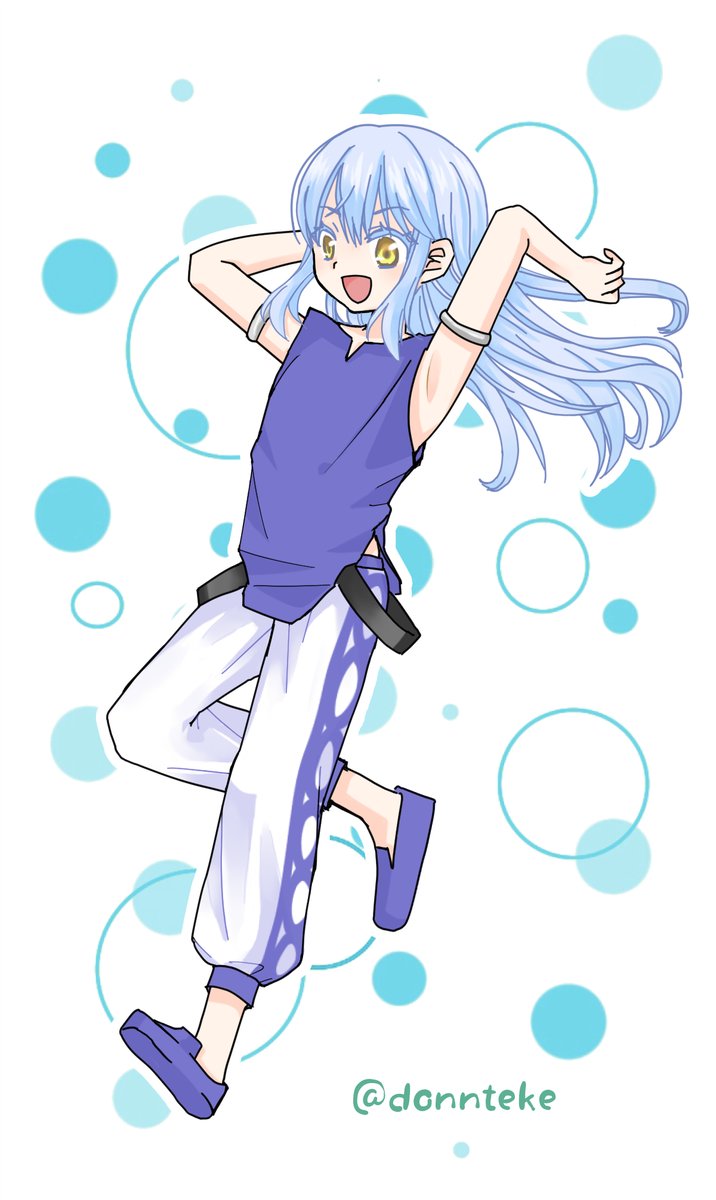 無邪気なリムル様も良いのではないかと
 #転スラ #転生したらスライムだった件 #リムル #リルムテンペスト