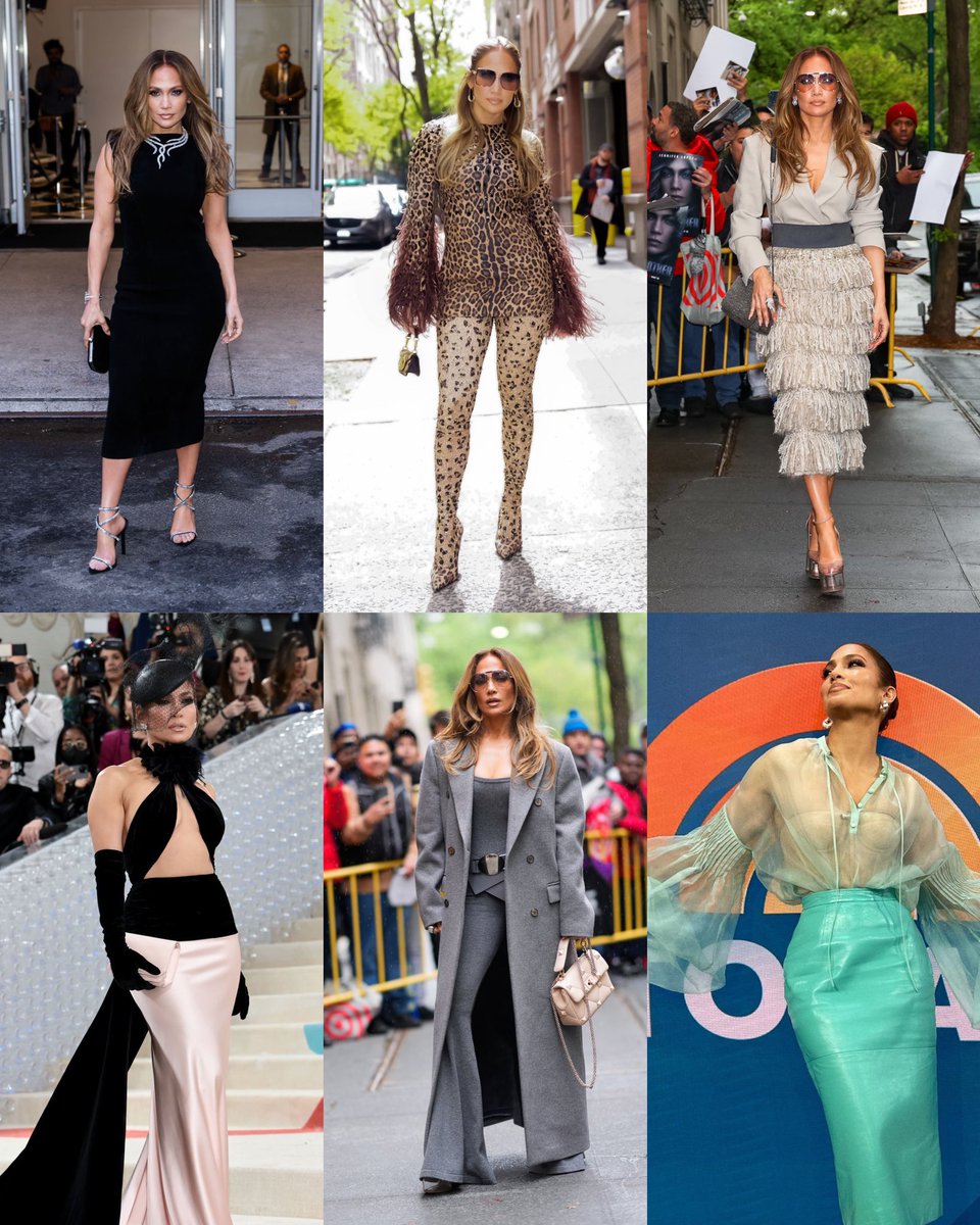 Jennifer Lopez looks while promoting #TheMother