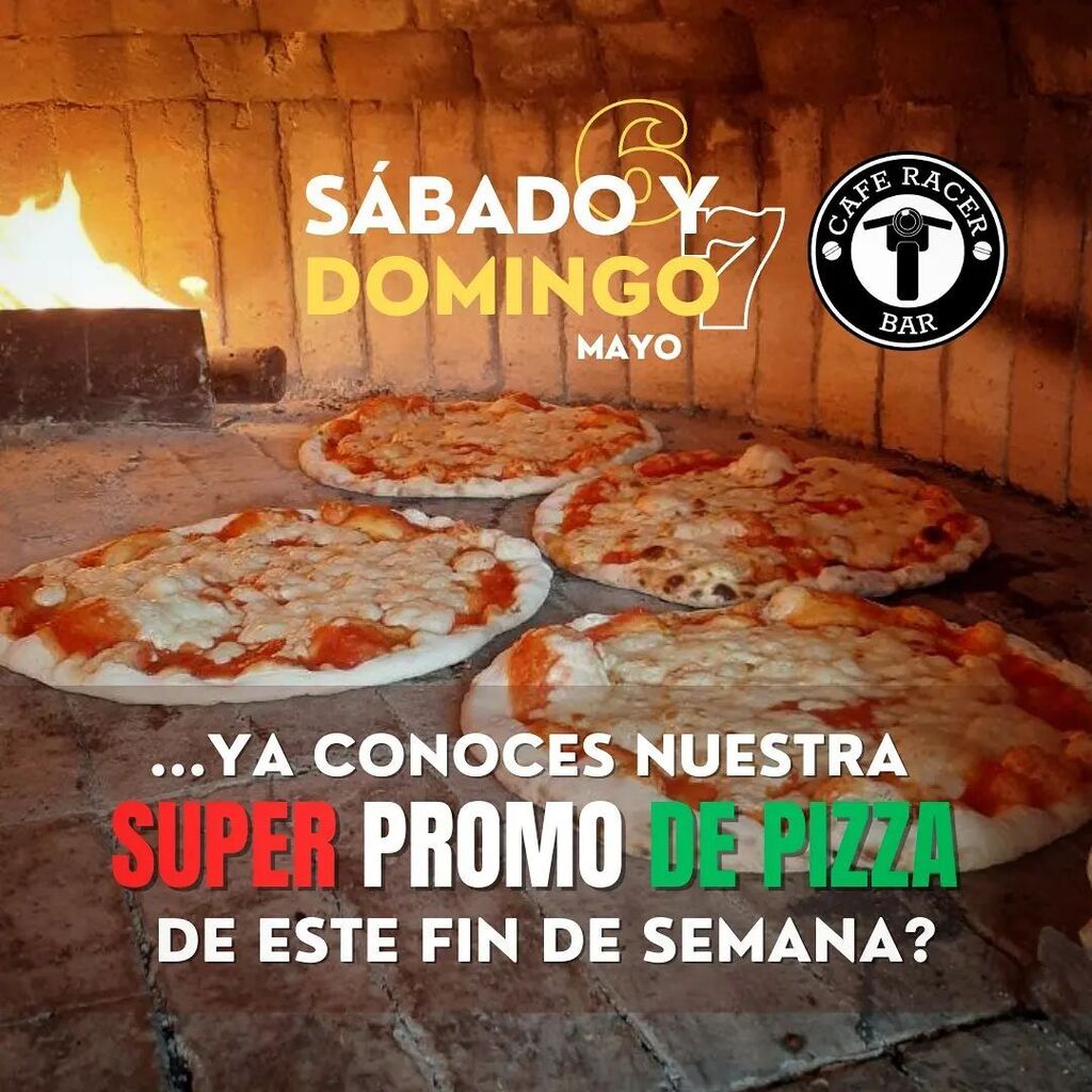 HOY TE RECORDAMOS NUESTRA PROMOS DE PIZZA DE FIN DE SEMANA Y TE REGALAMOS UNA PIZZA.🍕🍕🍕🍕🍕 

Por cada pizza de nuestro menú que pidas, te obsequiamos una margarita individual. 😋

Revisa nuestro menú de pizzas en la Bio y escoge tu pizza de prefere… instagr.am/p/Cr6YdlvJbdK/