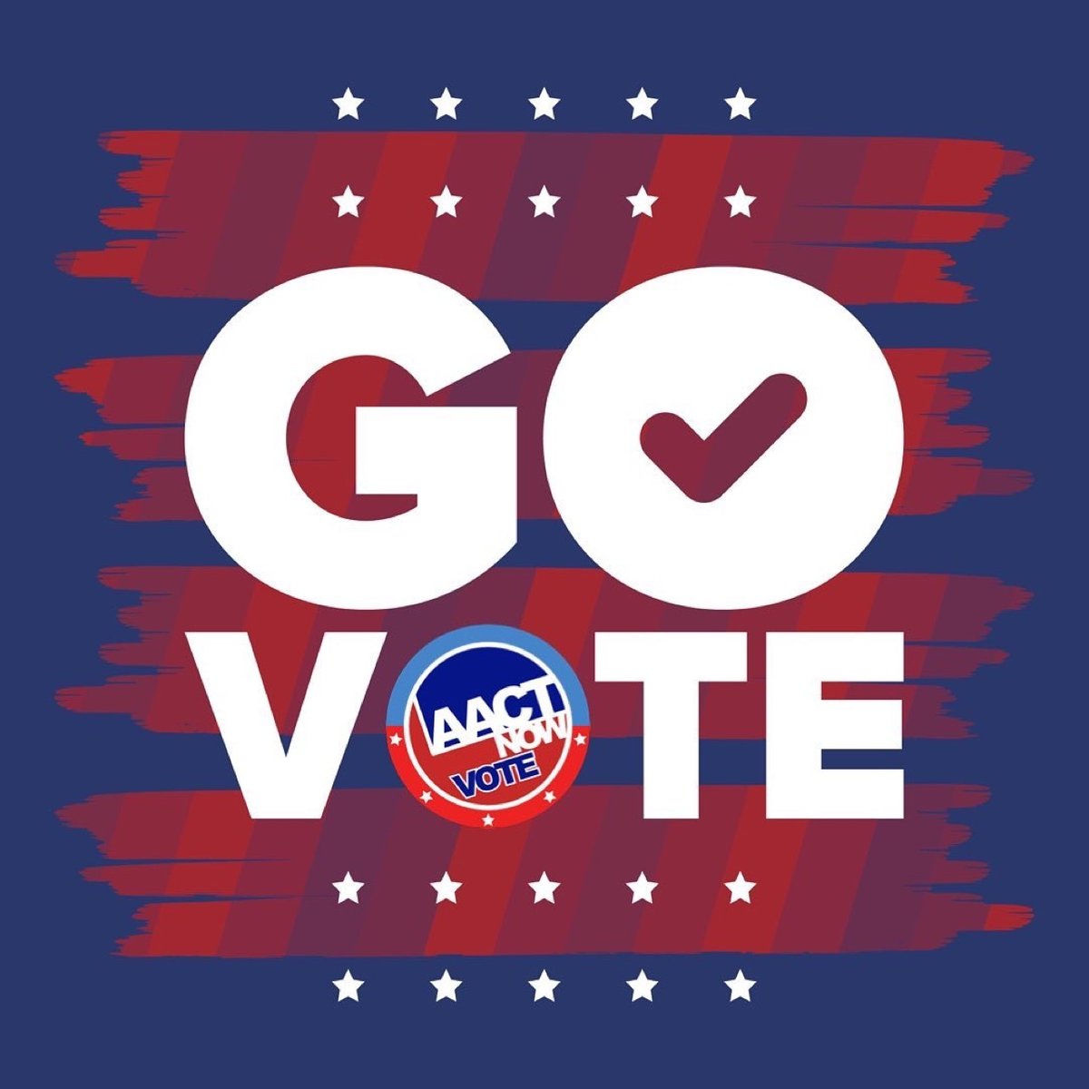 AACTNOW's tweet photo. TODAY is ELECTION DAY! Make sure to do your part and vote. ✌🏼 

Find your polling location at https://t.co/7vLdbdsxb5. 🗳️ https://t.co/3PFNaRr5Ip