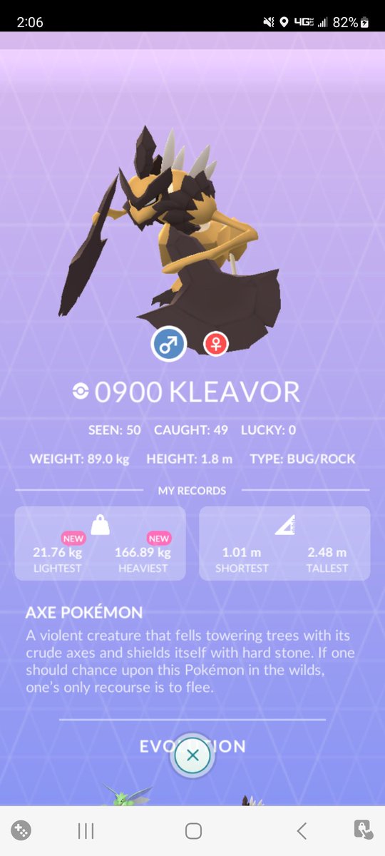 icematt27's tweet photo. @NianticLabs @NintendoAmerica #PokemonGO glad that these raids for kleavor were boosted since I did almost 50 and didn't a shiny...can u see why my shinies in game are turned off!! Since my group had a person get 5 in 36 raids...and 7 in 37 raids https://t.co/XvddgArIdR