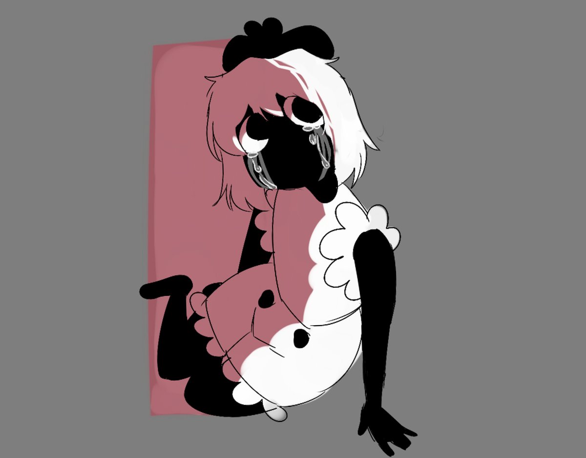 fluffy_bompon's tweet photo. Do true feelings have to feel like this?

(a trashy sketch to not let me die) https://t.co/rE9mXd7spV