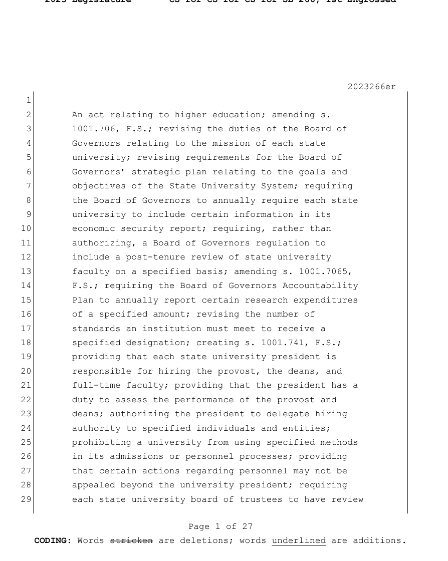 realchrisfrufo's tweet photo. WINNING: The Florida House and Senate have passed a bill that will abolish the DEI bureaucracy at every public university. Gov. DeSantis will become the first political leader in America to terminate DEI and restore colorblind equality to our institutions.  We fought and we won. https://t.co/3ifC8ccyqL