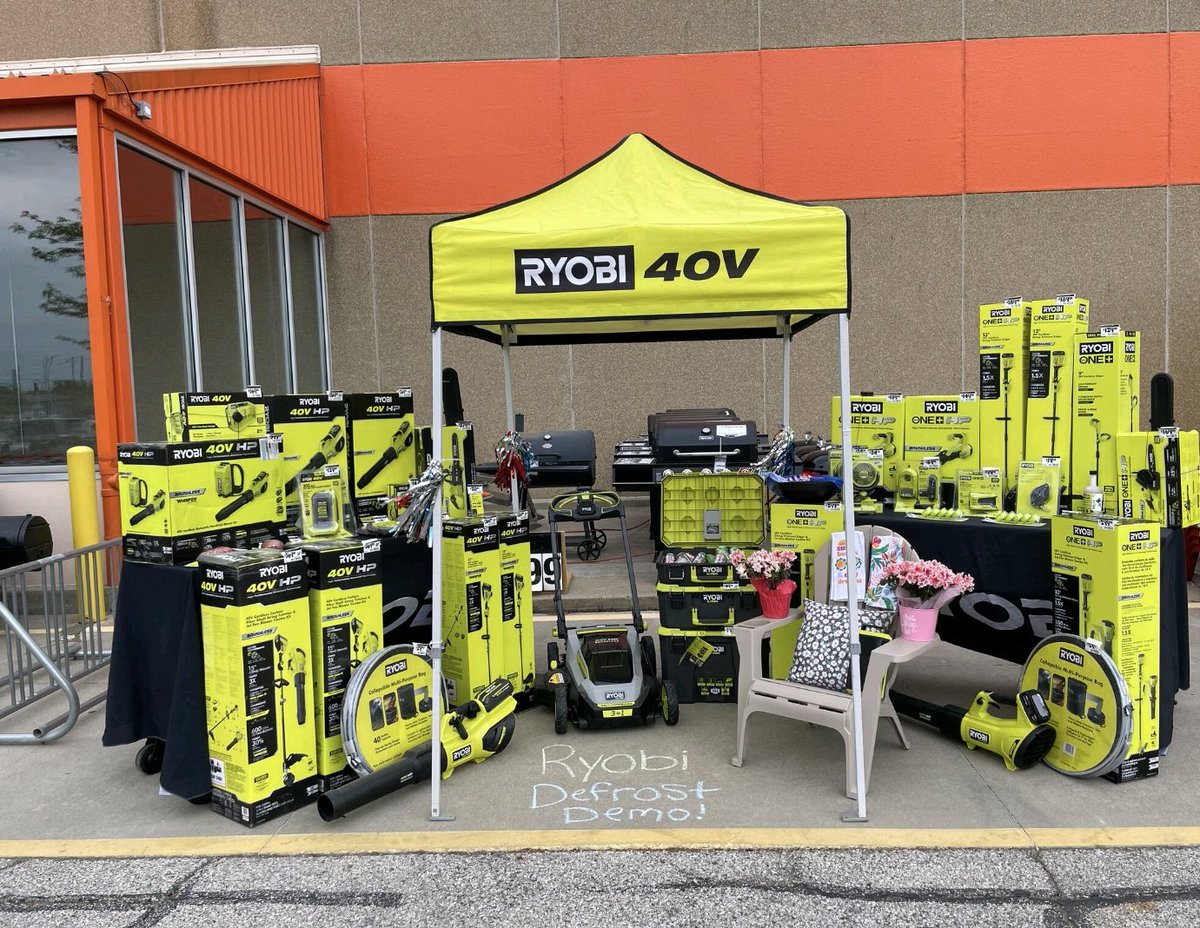 Kelsey :) (@boilerupkyounce) on Twitter photo Ryobi Defrost Demo Event is in full swing in Lafayette, IN! Check out our 40V HP & One+ HP outdoor line-up, and enjoy this beautiful spring weather! ππΈ <a href="/HDChristianKerr/">@ChristianKerr</a> <a href="/THDLafayette/">Lafayette Home Depot</a> Ryobi Defrost Demo Event is in full swing in Lafayette, IN! Check out our 40V HP & One+ HP outdoor line-up, and enjoy this beautiful spring weather! ππΈ <a href="/HDChristianKerr/">@ChristianKerr</a> <a href="/THDLafayette/">Lafayette Home Depot</a>