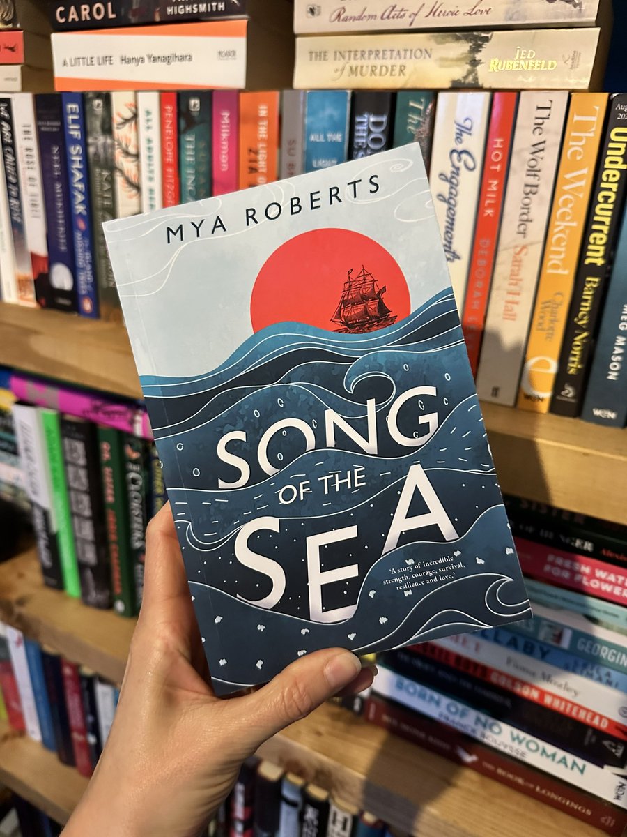 #SongOfTheSea by @MyaGuernsey is the #bookclub read for May. Meeting via Zoom at 7pm on 30 May.