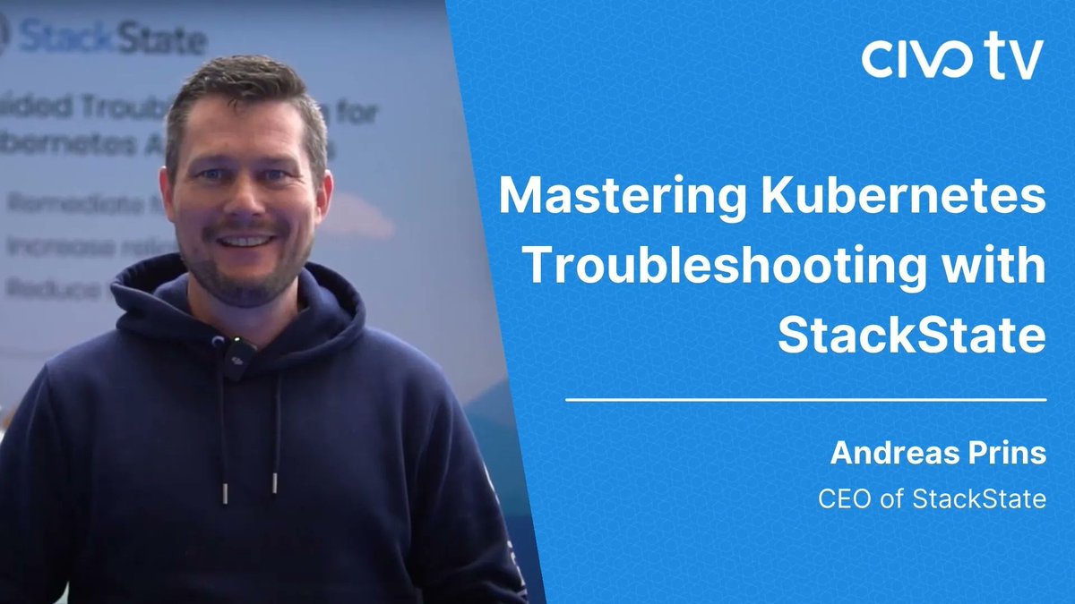 Civo (@civocloud) on Twitter photo Discover how <a href="/gostackstate/">StackState</a> simplifies troubleshooting for applications running on Kubernetes by providing signals, remediation guides, and out-of-the-box monitors to help developers identify and resolve issues more efficiently
Watch the full video here 👉 civo.io/3nq1qZp Discover how <a href="/gostackstate/">StackState</a> simplifies troubleshooting for applications running on Kubernetes by providing signals, remediation guides, and out-of-the-box monitors to help developers identify and resolve issues more efficiently
Watch the full video here 👉 civo.io/3nq1qZp