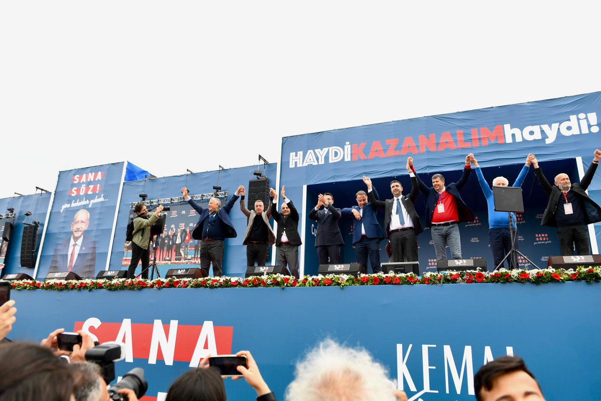 battalilgezdi34's tweet photo. Ne güzelsiniz İstanbul! 🫶🏼

Adalet, eşitlik ve güvenin eksik olmayacağı, Cumhuriyetimizin ikinci yüzyılına yakışır bir Türkiye için 13. Cumhurbaşkanı Adayımız @kilicdarogluk , Cumhurbaşkanı Yardımcılarımız ve tüm halkımızla birlikte #MaltepeMitingAlanı'ndayız.

#Haydiİstanbul https://t.co/P55nO4mO6W