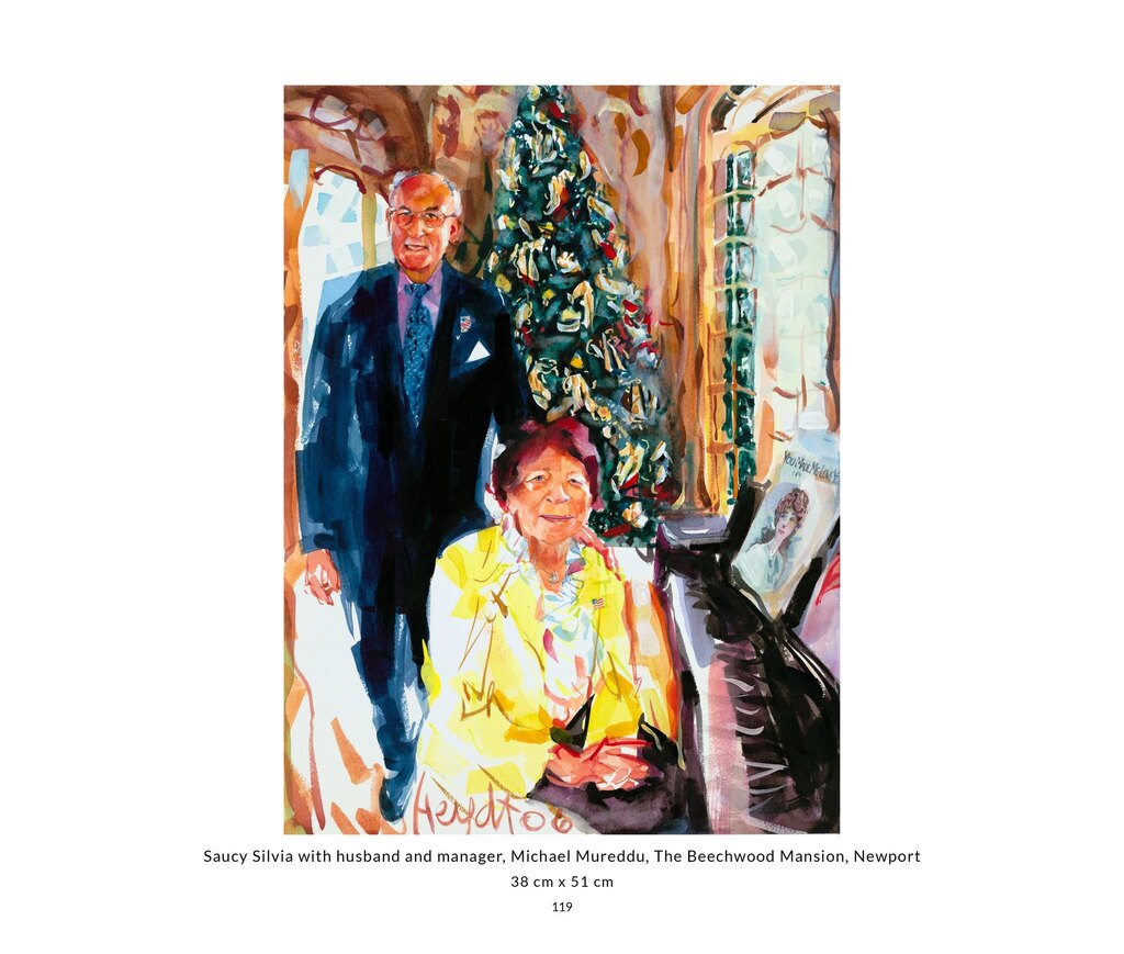 william_heydt's tweet photo. Saucy Silvia with husband and manager, Michael Mureddu, The Beechwood Mansion, Newport 38 cm x 51 cm

From William Heydt’s latest book, 'Working Newport': a culmination of two decades of watercolors chronicling citizens of Newport at work.

Purchase in-s… https://t.co/PaV7bUAD4T https://t.co/fuPeBi8TLW